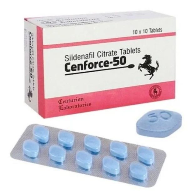 Cenforce 50 mg - 100 tabletter